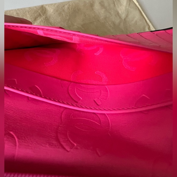 Chanel Lambskin Leather Quilted Black and Pink Long Wallet organizer#10788345 - Picture 9 of 16